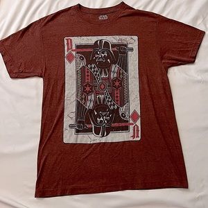 Men's Star Wars Darth Vader King of Spades T-Shirt